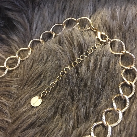 Talbots misty lavender cluster beaded necklace - Picture 9 of 9